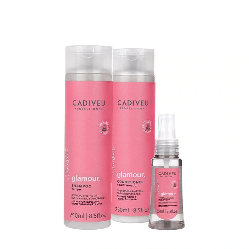 Cadiveu Professional · Kit Glamour — Kit com 3 produtos