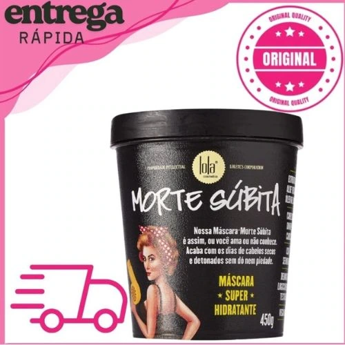 Lola Cosmetics Morte Súbita — Máscara de tratamento · 450 g